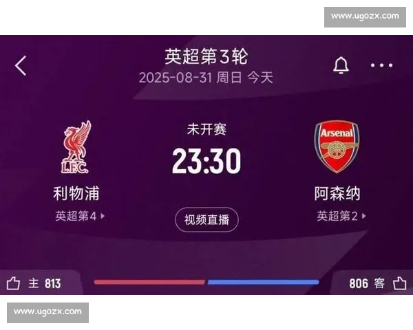 英超焦点对决利物浦与阿森纳巅峰碰撞争冠走势解析全面前瞻深度剖析